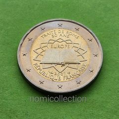 France 2007 year Uncirculated 2 Euro coin.