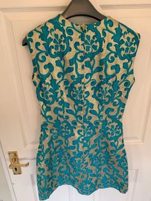 vintage brocade Dress