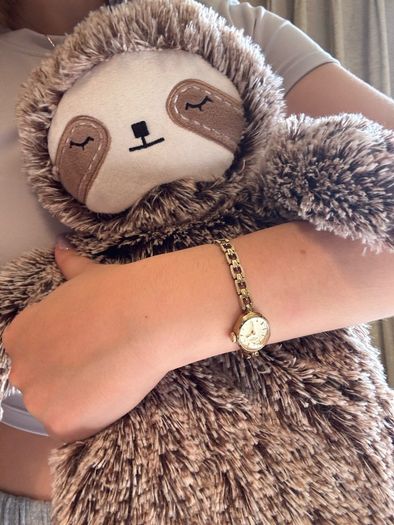 Cute sloth-shaped hot water bottle