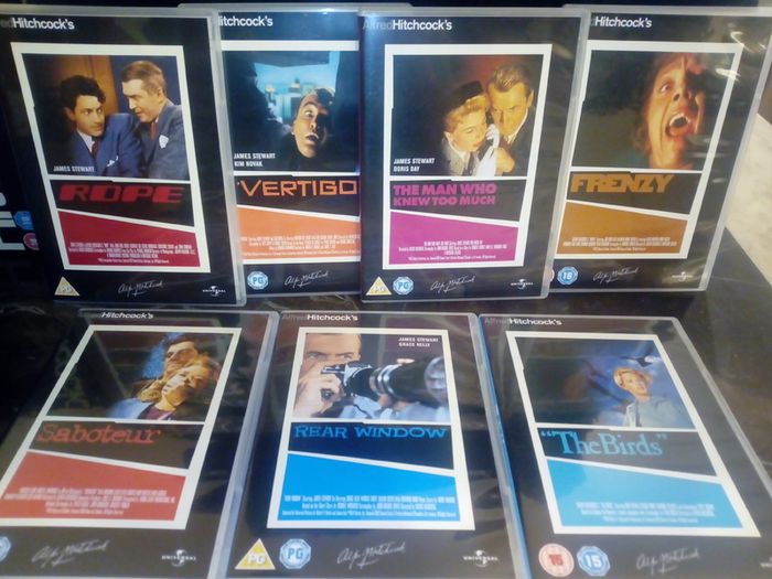 Alfred Hitchcock Masterpiece Collection 14 Movie Boxset Classic Thrillers