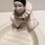 Pierrot Clown Trinket Dish Vintage Rare Image 3