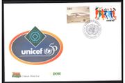 1996 Ireland Boyne valley &amp; UNICEF Commemorative Stamps An Post First Day Cover (FDC)