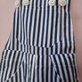 vintage Dungarees 100% cotton with braces Image 3
