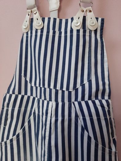 vintage Dungarees 100% cotton with braces