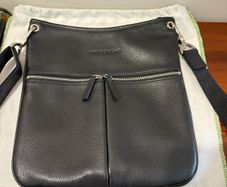 Luxury Designer brand Longchamp black leather bag BRAND NEW