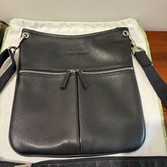 Luxury Designer brand Longchamp black leather bag BRAND NEW