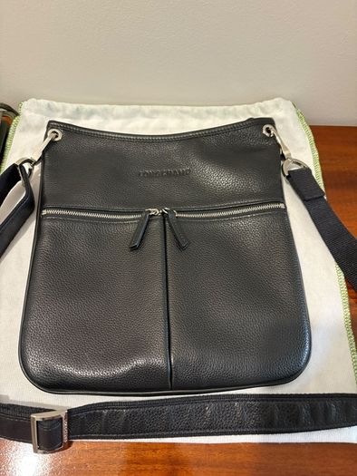 Luxury Designer brand Longchamp black leather bag BRAND NEW