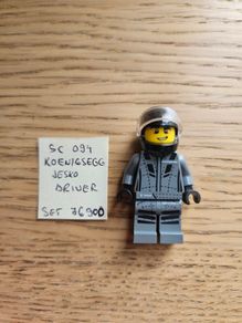 lego sw094 koenigsegg jesko driver, set 76900