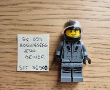 lego sw094 koenigsegg jesko driver, set 76900