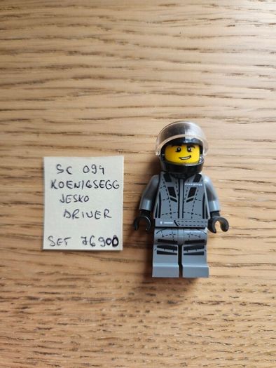 lego sw094 koenigsegg jesko driver, set 76900