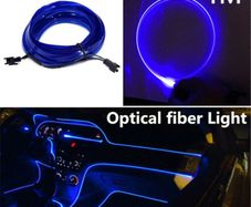 3M Car Interior LED Ambient Light Trim Atmosphere lamp Optical Fiber Light Door Light