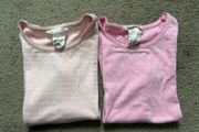 H&amp;M organic cotton girls top short sleeve 4-6 years 110-116cm