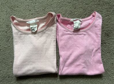 H&M organic cotton girls top short sleeve 4-6 years 110-116cm