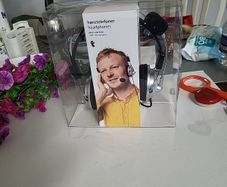 Headphones with microphone