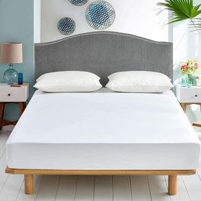 Fitted Sheets King Bedding 16"/40CM - White Extra Deep Microfiber Bed Sheet - Easy Care Soft Deep Pocket Bottom Sheet Kingsize