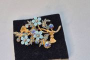 Vintage Mid-Century Scottish Thistle Brooch (Flawless Condition)