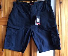 BNWTS Tuff Stuff Mens Navy Cargo Work Shorts W 36 Can post