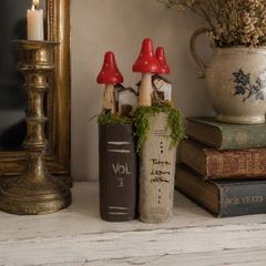 Handcrafted wooden books!