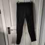 Black Studded High waisted stretchy jeans, H&M, size 36 Image 7