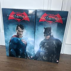 Batman v Superman: Dawn of Justice Blu Ray Collectors Editions x 2 - Statues featuring Batman & Superman