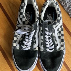 mens check vans