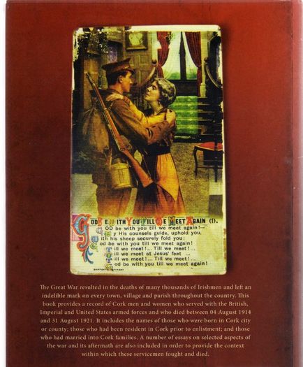 A Great Sacrifice - Cork Servicemen Who Died In The Great War