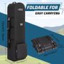 Foldable Golf Bag Travel Case Cover With Wheels NEW Image 2