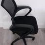 Black Ergonomic Mesh Office Swivel Chair Image 8