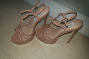 Steve Madden strappy heels uk4.5 like new