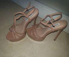 Steve Madden strappy heels uk4.5 like new