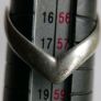 Vintage Sterling Silver Double Wishbone Band Ring size P - 2,10g Image 6