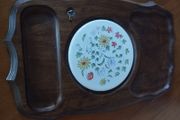 Vintage wooden tray.