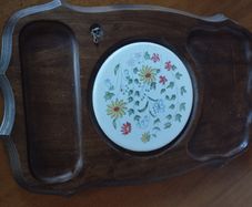Vintage wooden tray.
