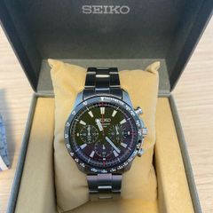 Seiko 6T63 Stainless Chronograph