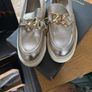 (marco tozzi) gold shoes Image 4