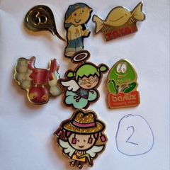 Pin Badges, Brooches