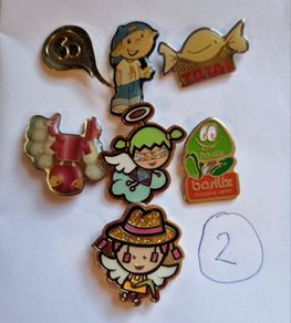 Pin Badges, Brooches