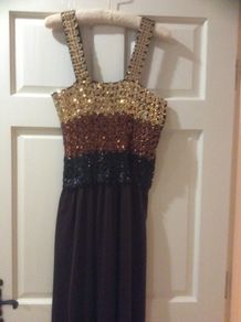 Vintage inspired maxi dress