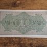 German Empire, 1000 Mark 1922 Banknote, 15 September 1922, almost uncirculated - free standard postage Image 2