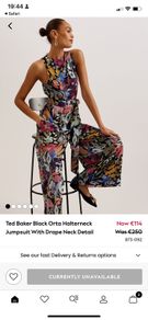 Ted Baker Orta jumpsuit size UK8