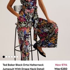 Ted Baker Orta jumpsuit size UK8