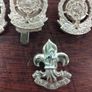 Vintage Metal Army Badges Image 4