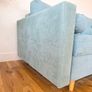 Sofa Bed. Sleeping fuction with Storage container. Comfortable sleep for your guests. High quality materials. Great condition. Decorative pillows included. Image 4