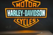 Harley Davidson light box