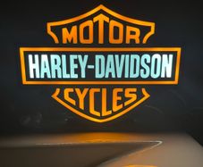 Harley Davidson light box