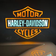 Harley Davidson light box