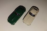 2 Jaguar E model cars