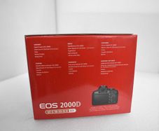 Canon EOS 2000D Camera + EF-S 18-55mm IS II Lens