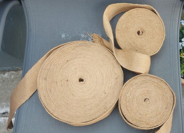3 rolls of furniture restoration webbing