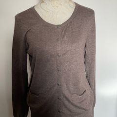 Ladies cardigan mocha colour plus size  New